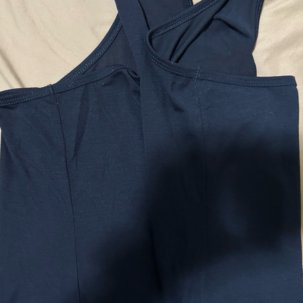 Blue Racerback Tank Top - Picture 7 of 7